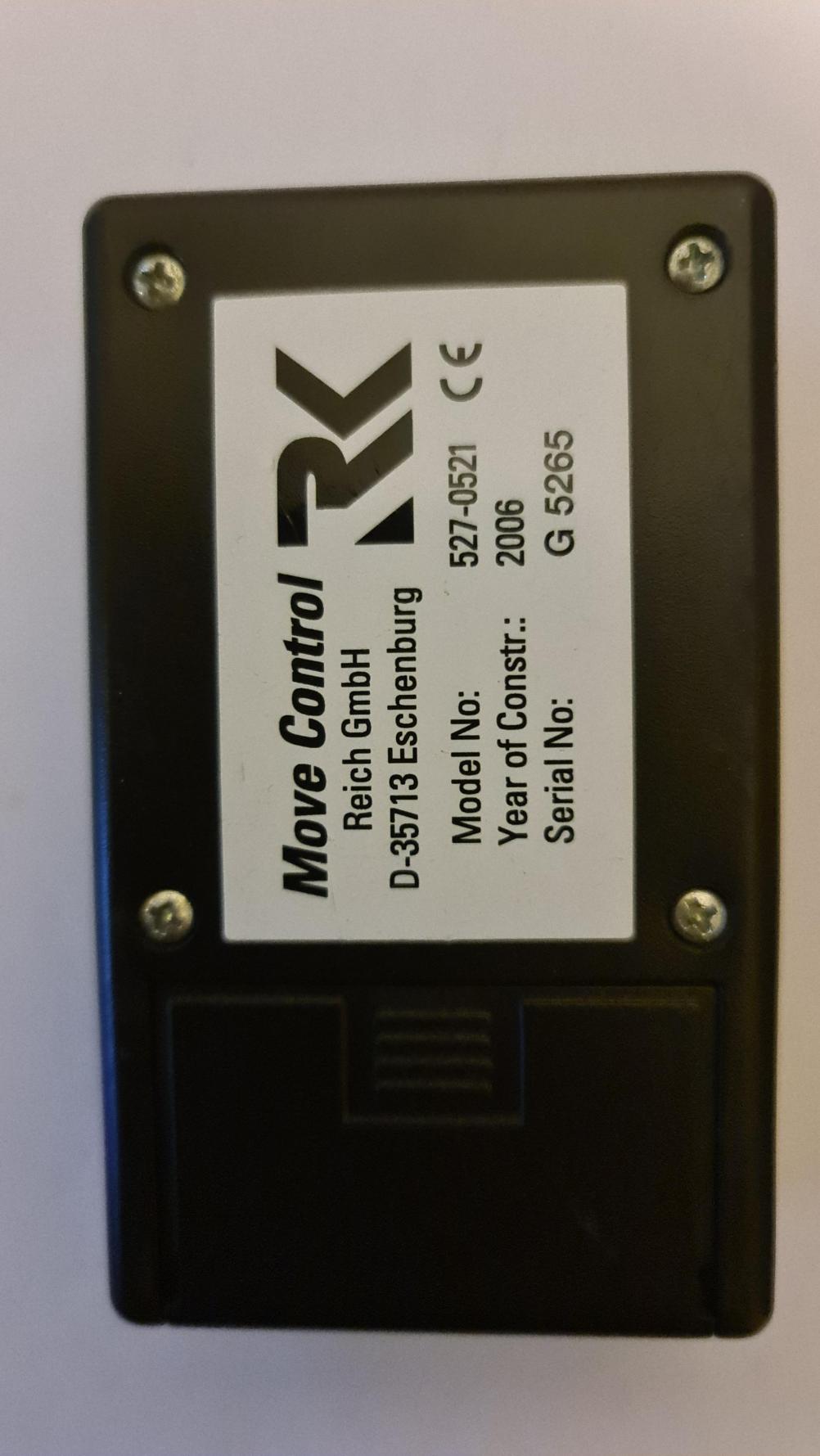 Reich  Remote Control - Back Image