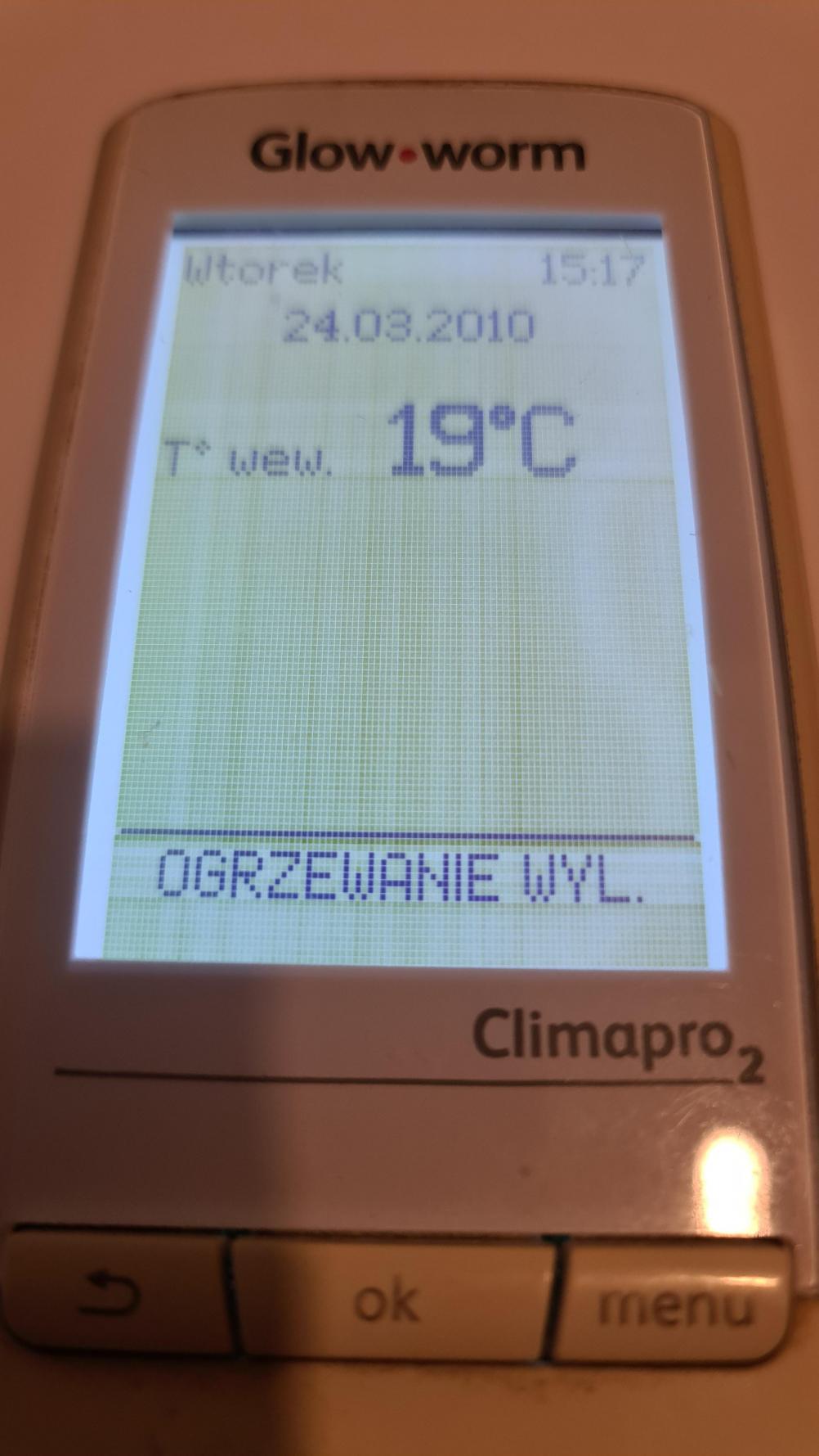 CLIMAPRO 2  Remote Control - Inside Image