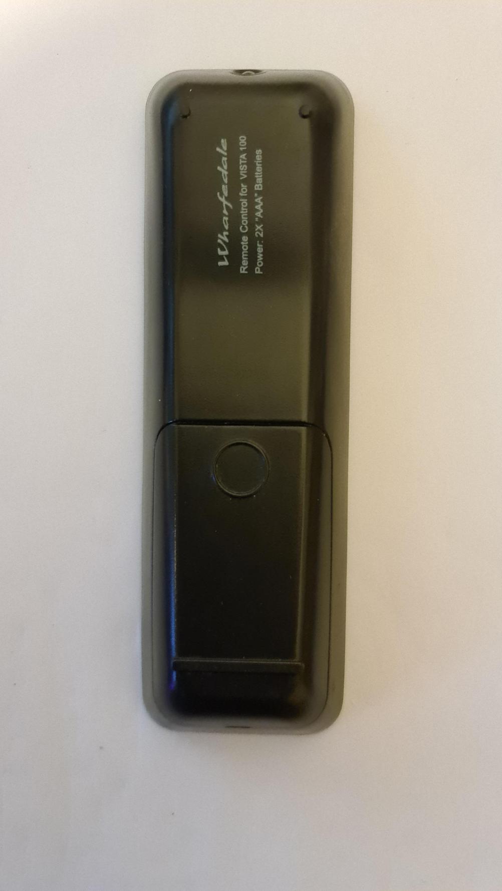 Wharfedale Remote Control - Back Image
