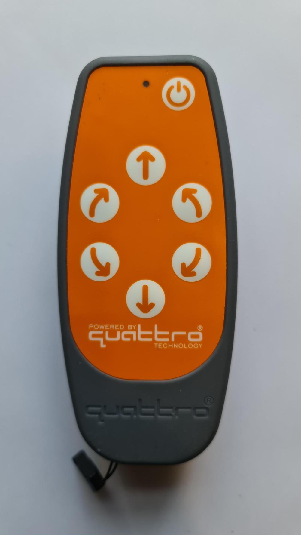 Purple line Quattro   Remote Control - Front Image