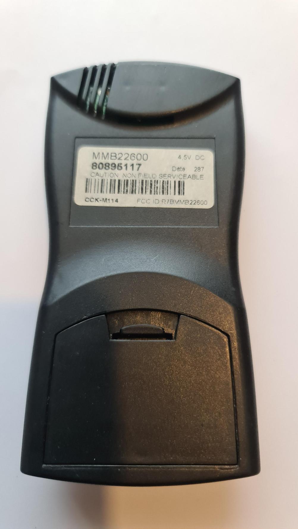 Gazco Remote Control - Back Image
