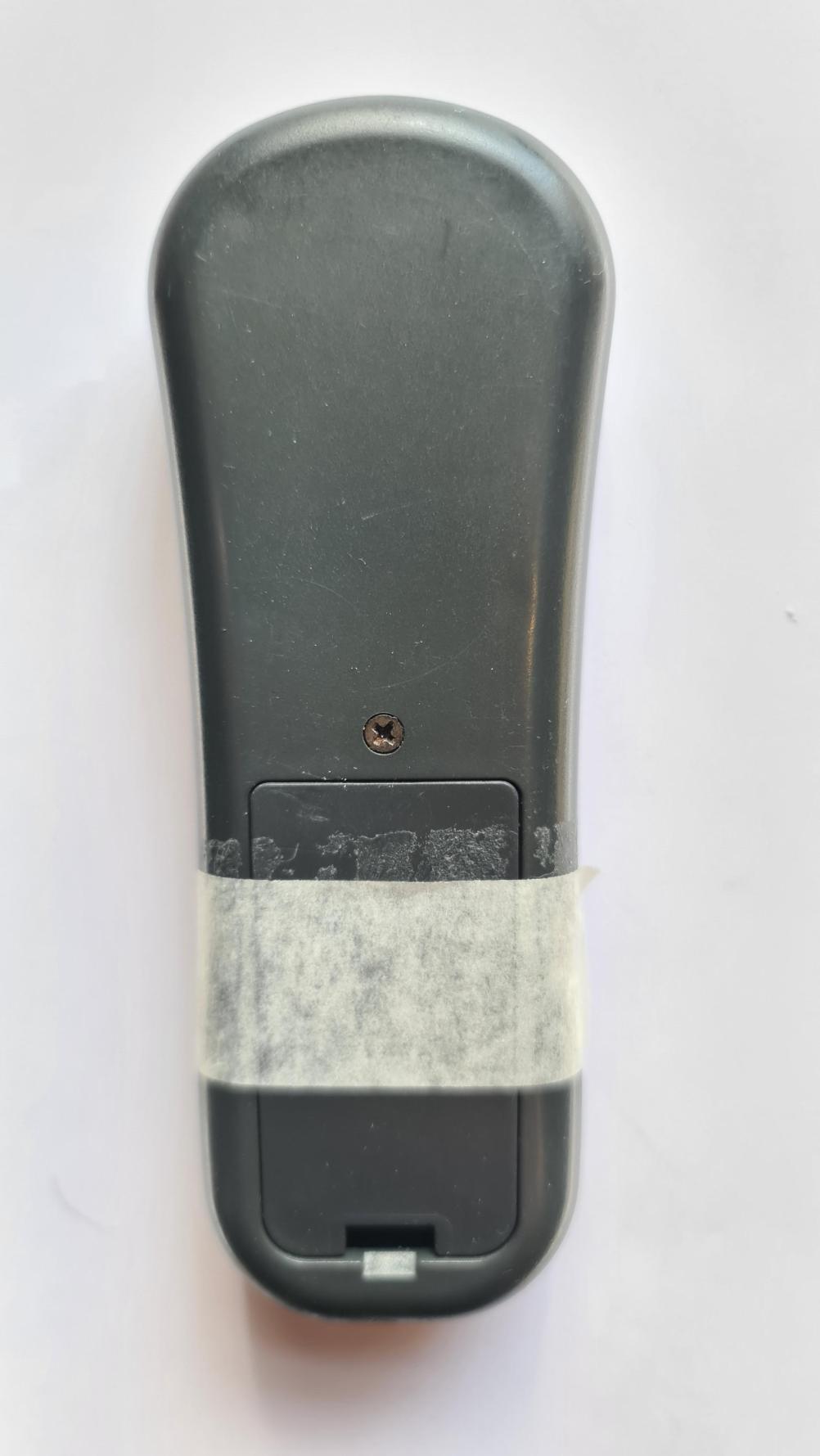 Nu-Flame  Remote Control - Back Image