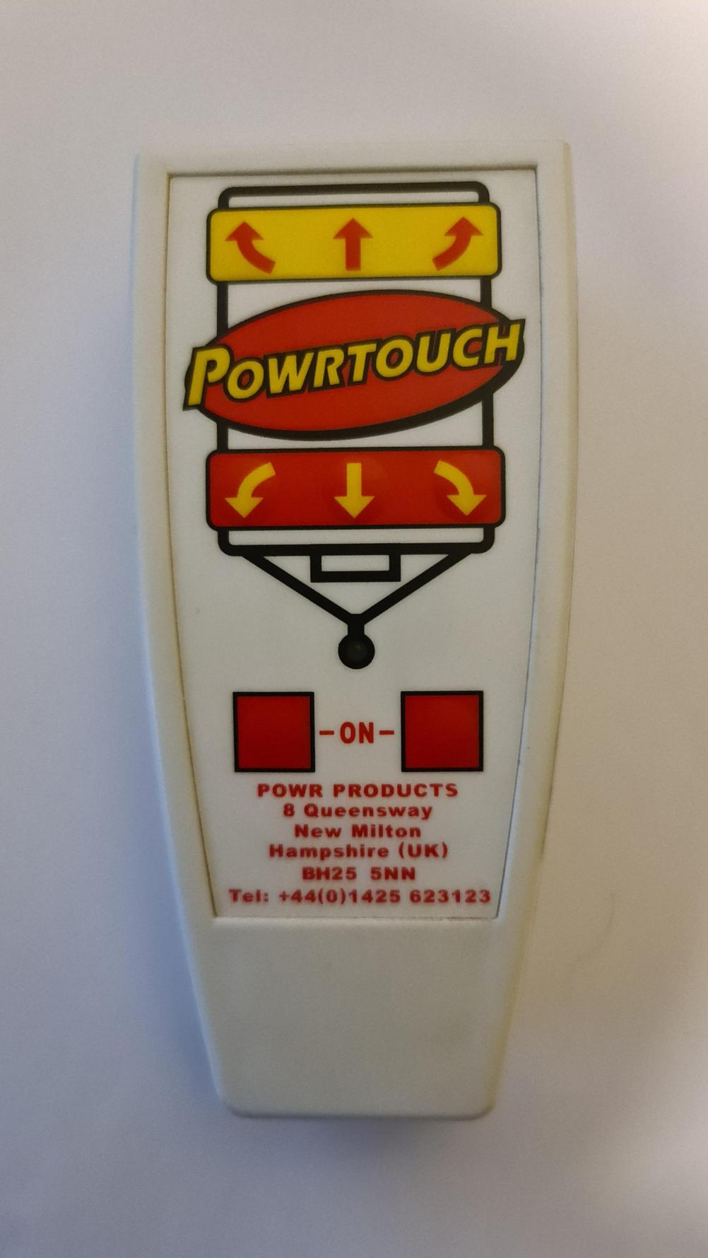 Power Touch  Remote Control - Front Image