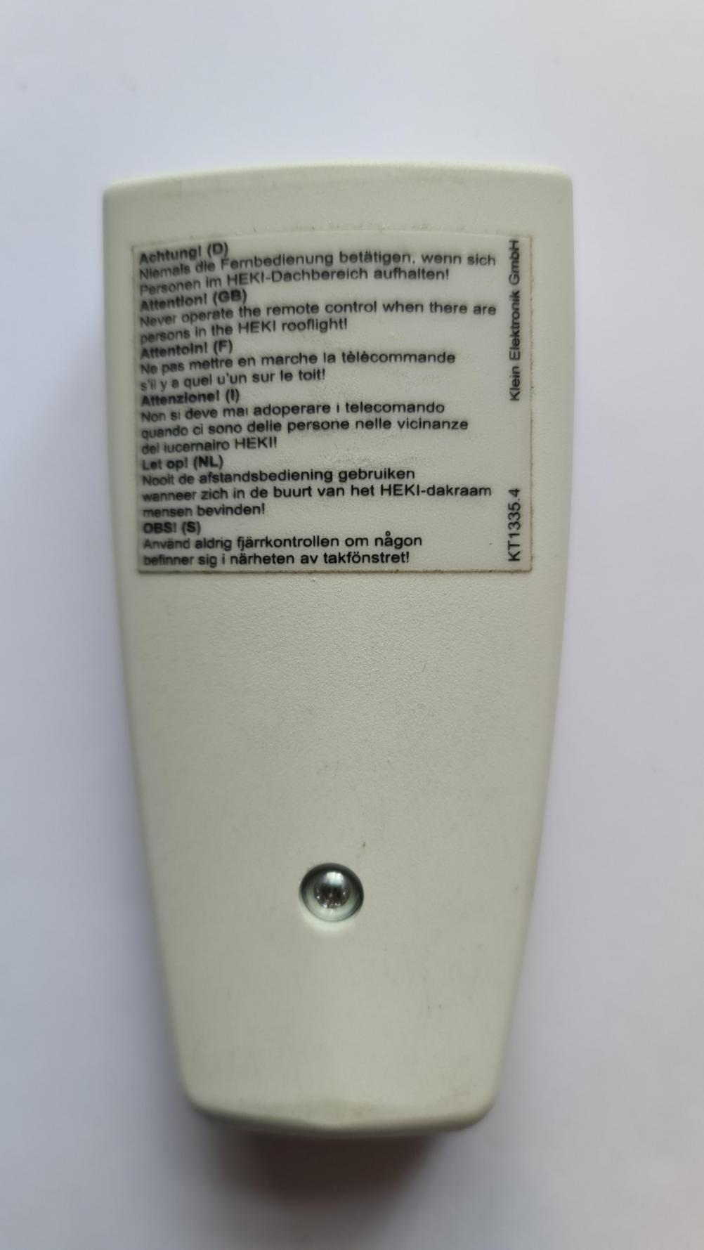 Celebrity  Remote Control - Back Image