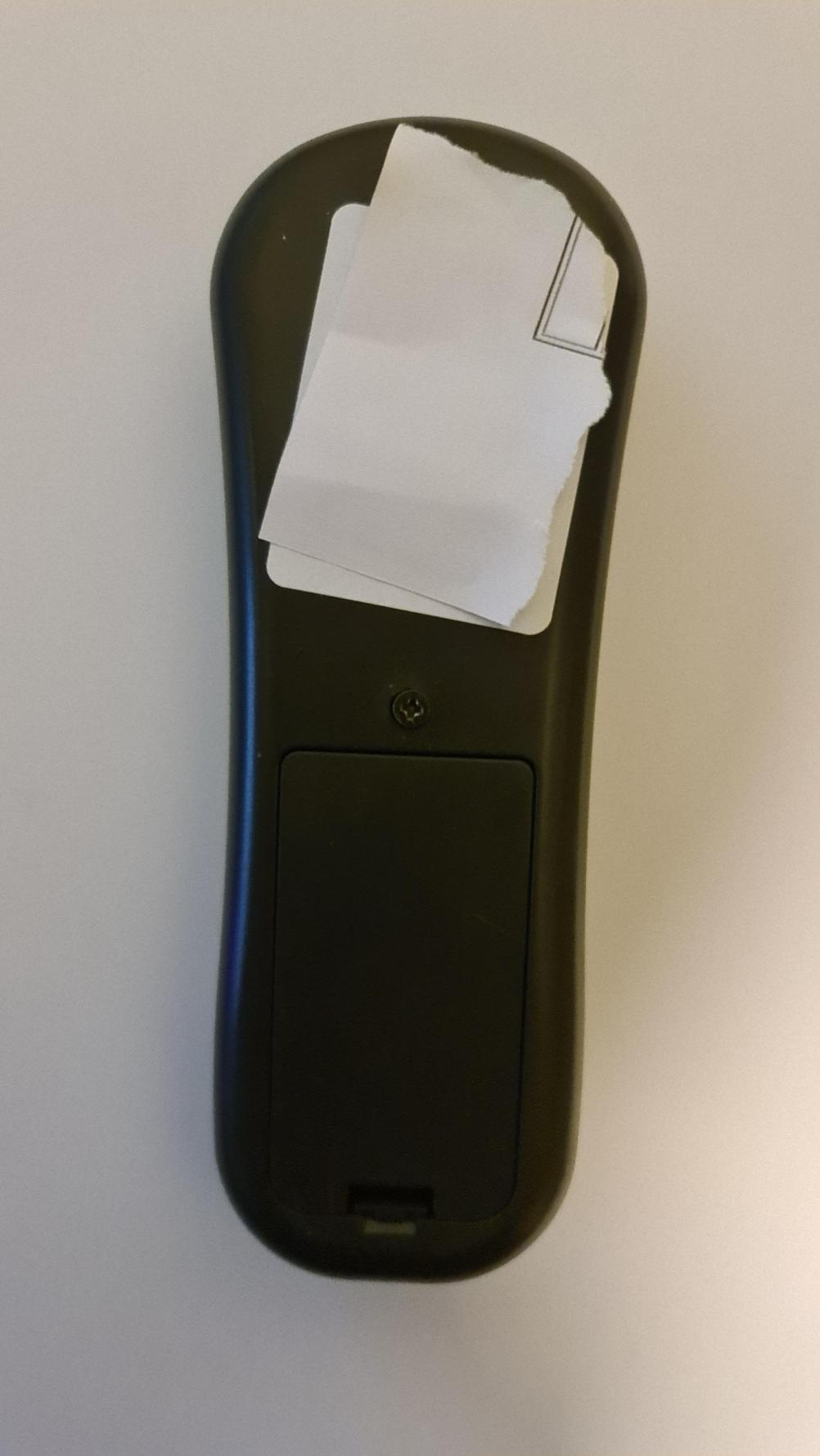 Verine  Remote Control - Back Image