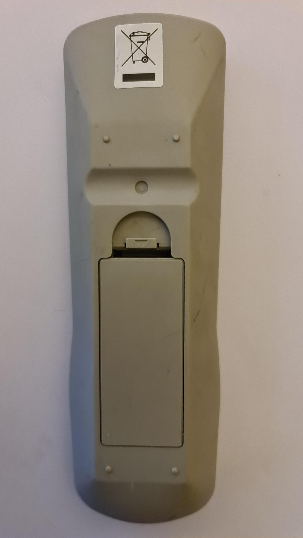 Tilevision  Remote Control - Back Image