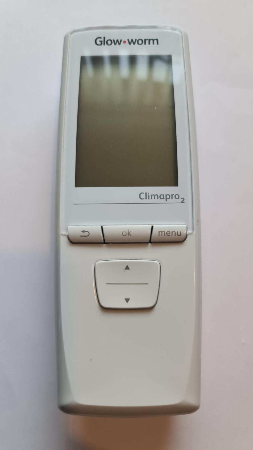 Glow worm Climapro 2  Remote Control - Front Image