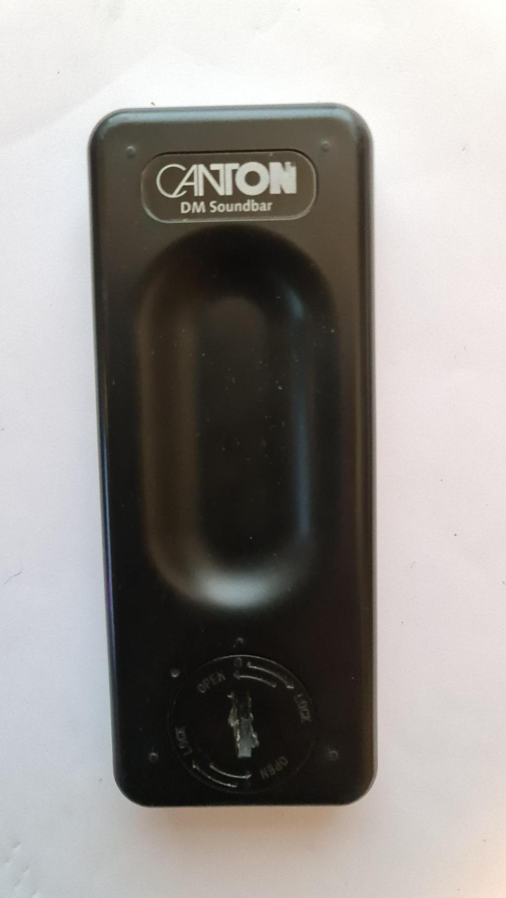 Canton Digital  Remote Control - Back Image