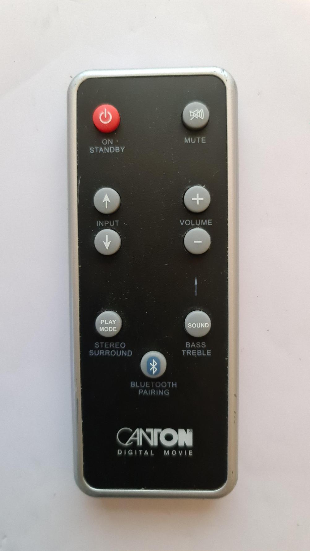 Canton Digital  Remote Control - Front Image