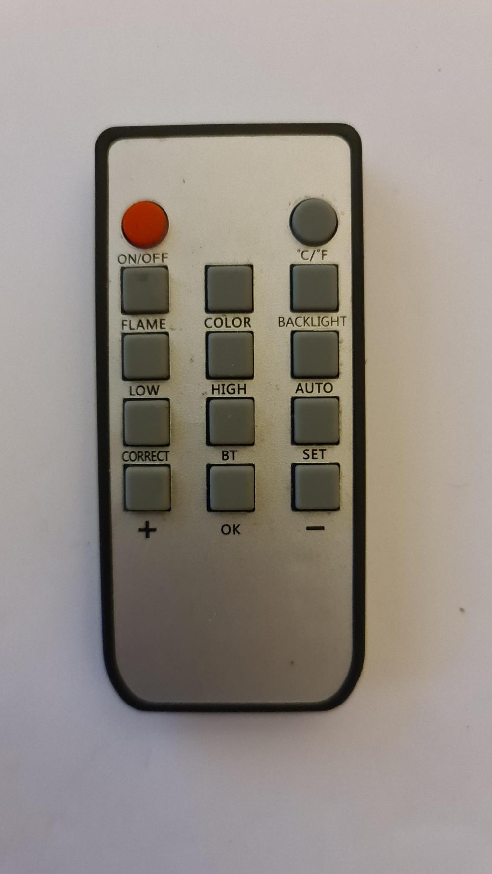 Warmlite  wl 45038 Remote Control - Front Image