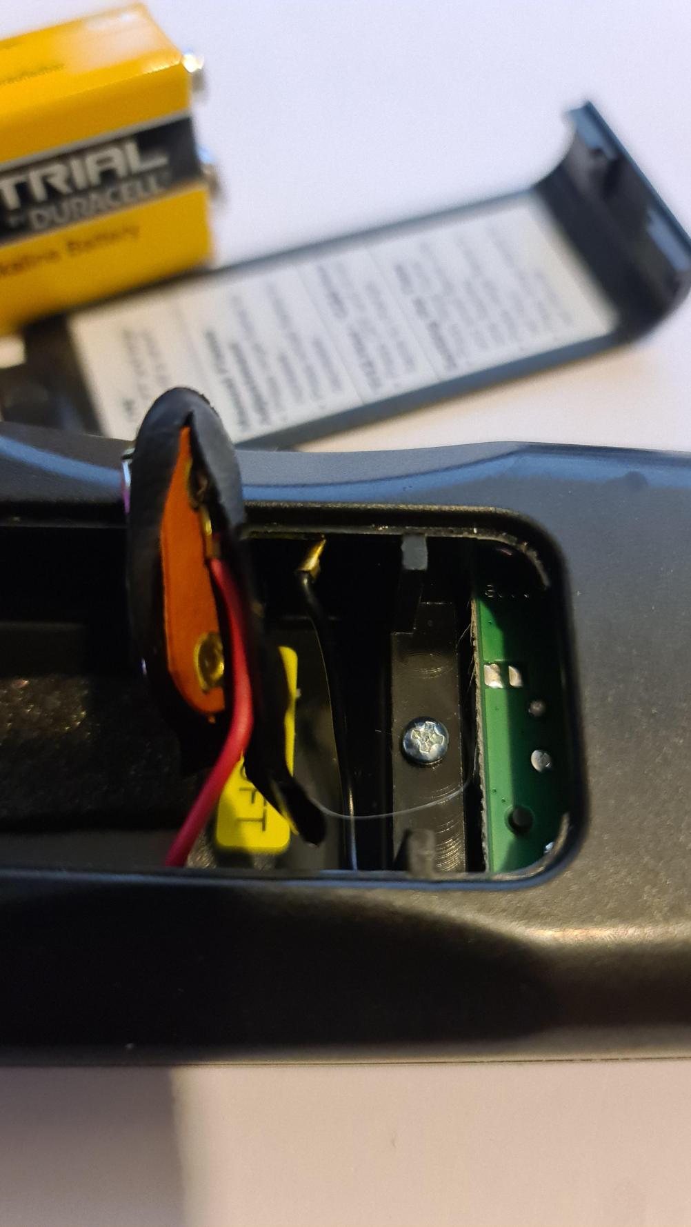 Mertik Maxitrol G6R H4T5 GA Remote Control - Inside Image