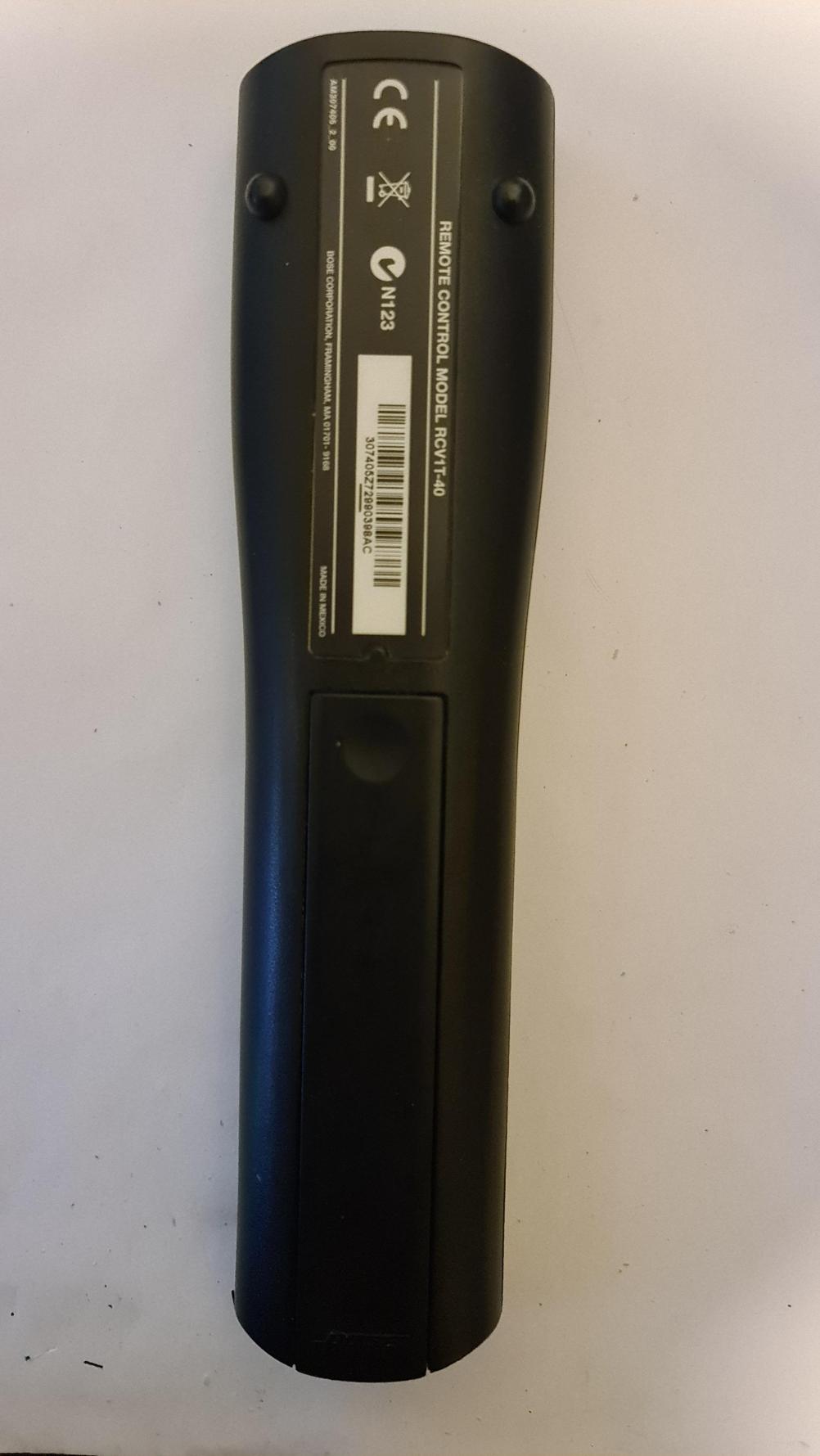 BOSE  Remote Control - Back Image