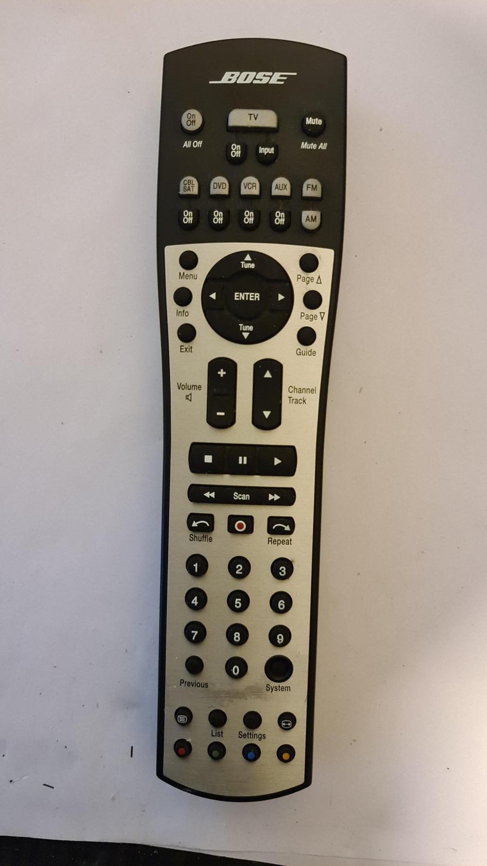 BOSE  Remote Control - Front Image