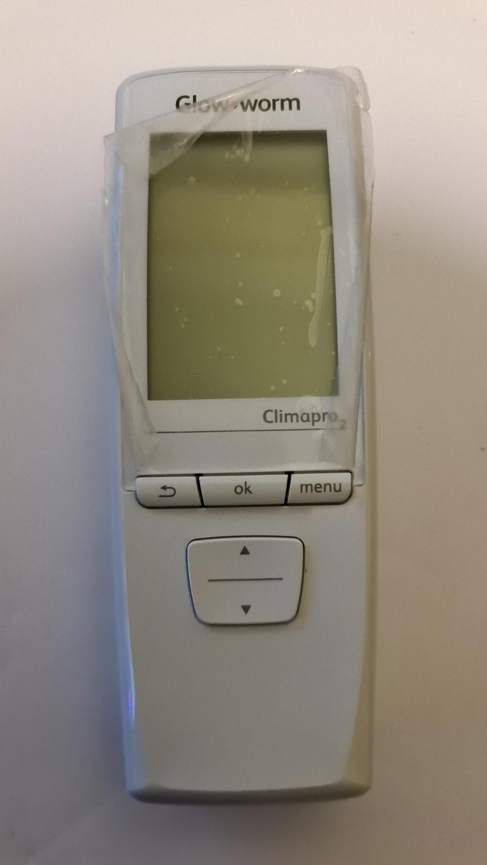 Glowworm Climapro 2 Remote Control - Front Image