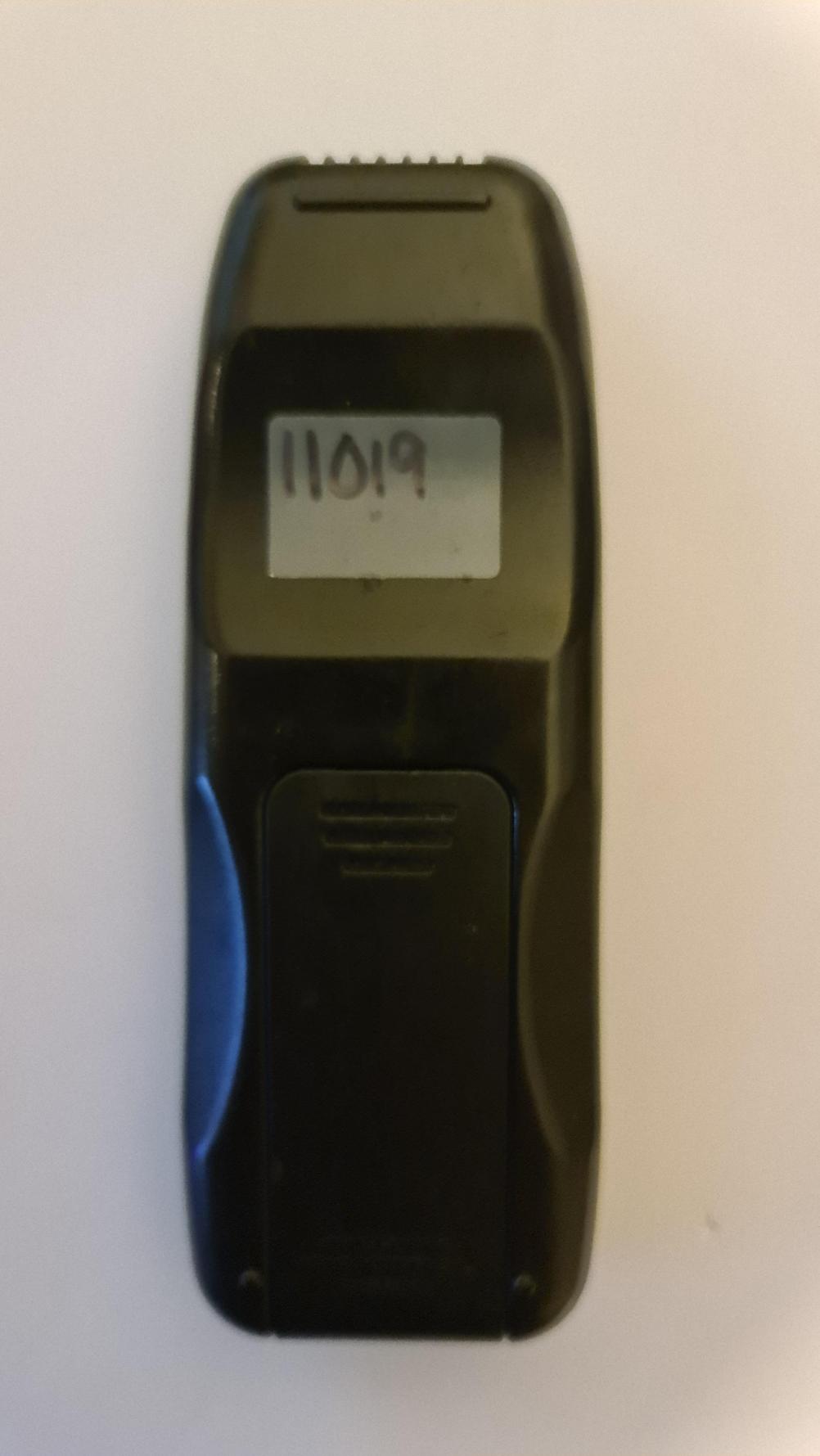 Mertik Maxitrol   Remote Control - Back Image