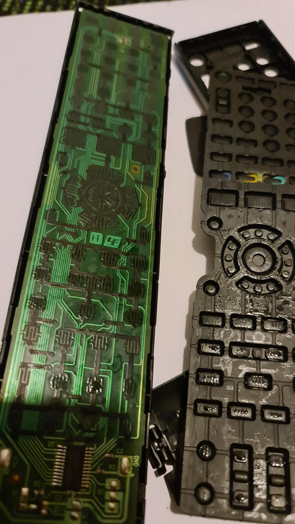 SONY  Remote Control - Inside Image
