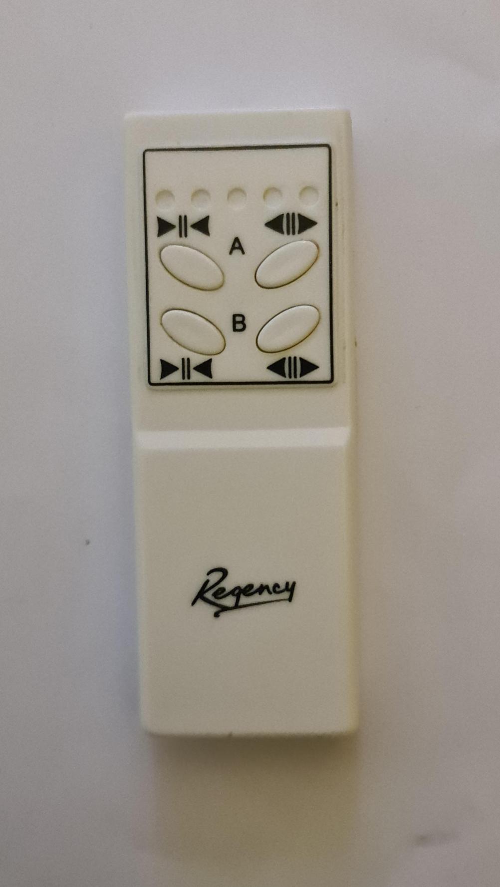 Regency   Remote Control - Front Image