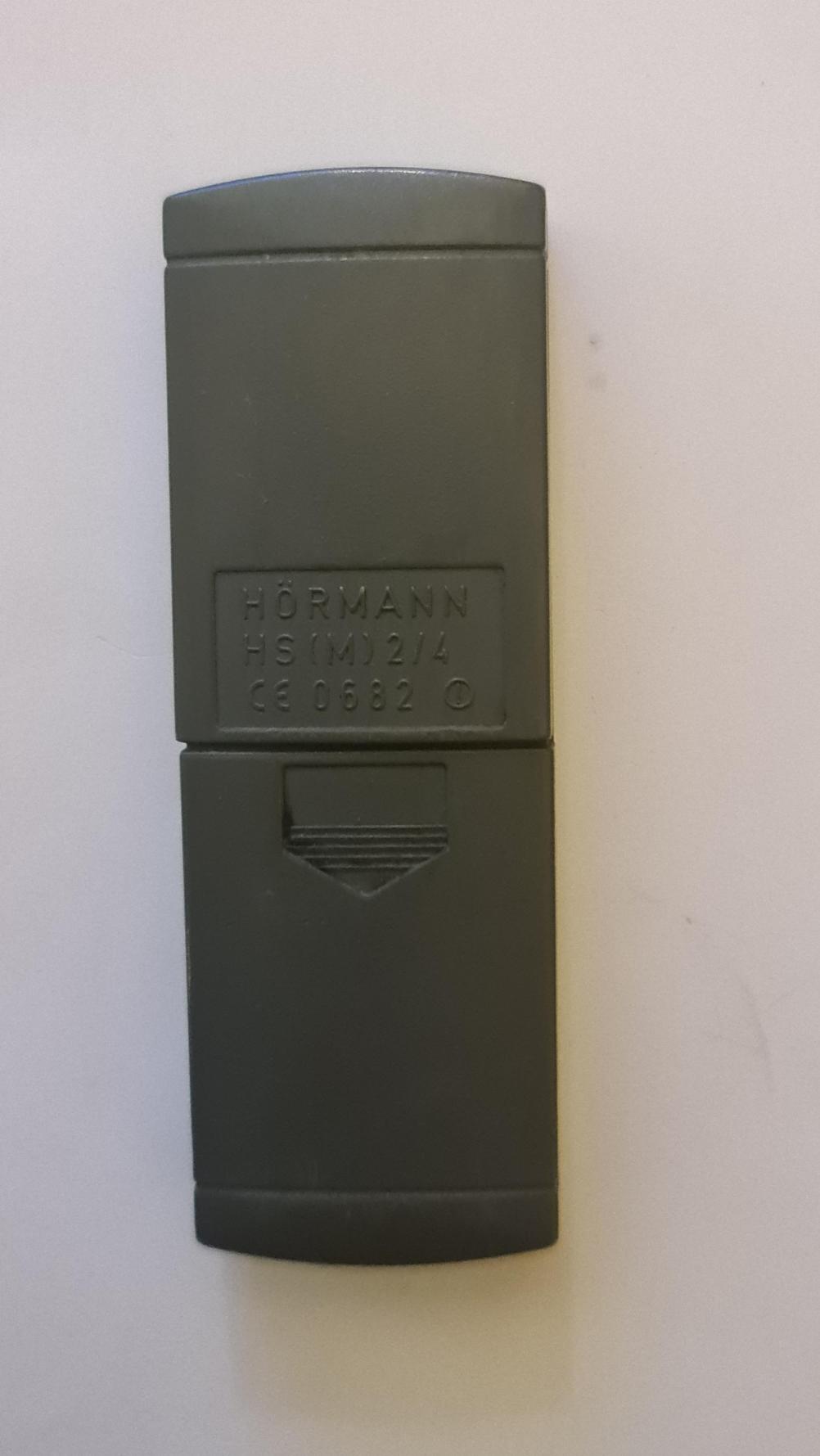 Hoffman  Remote Control - Back Image