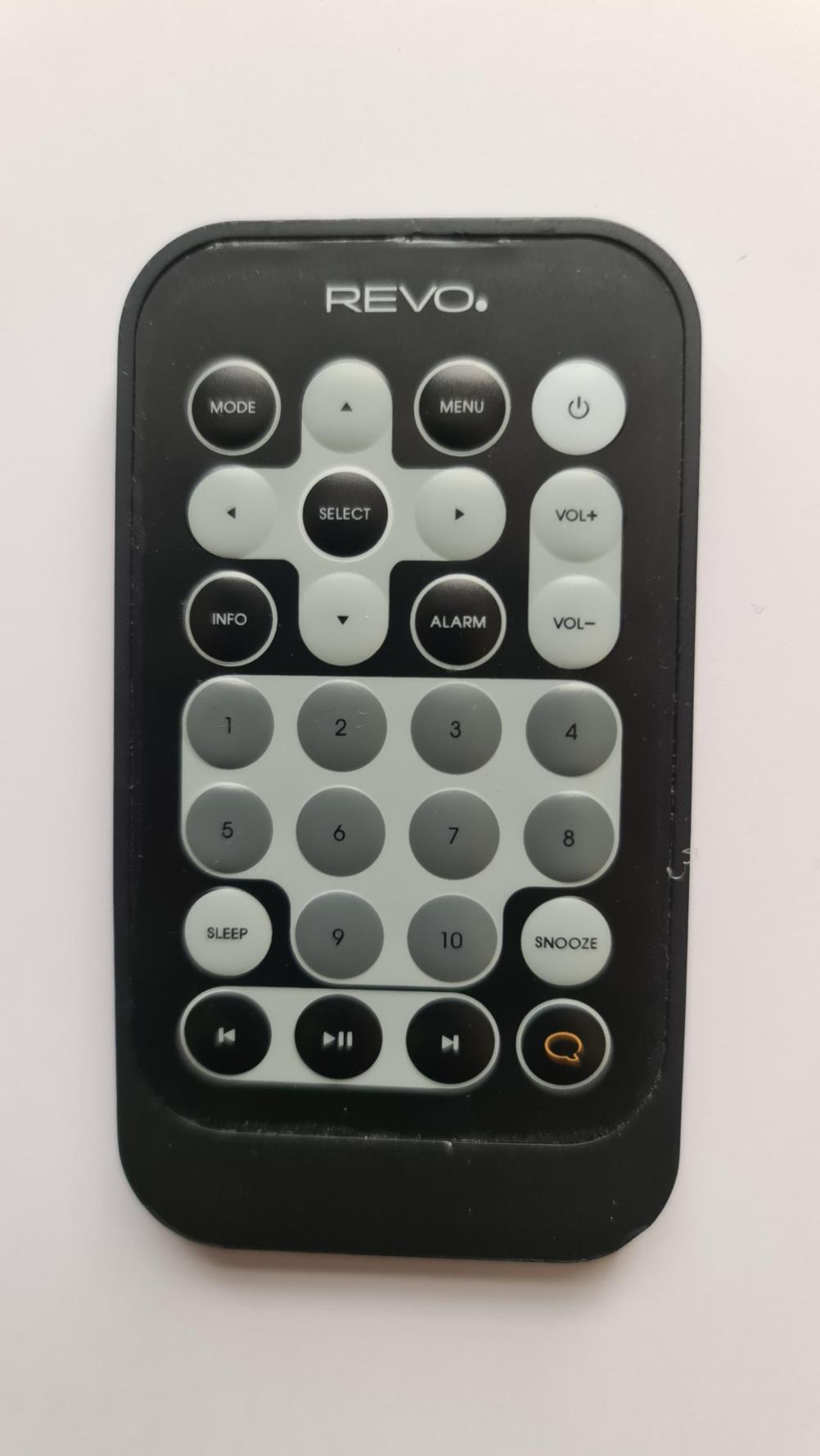 Revo  K2 Remote Control - Front Image