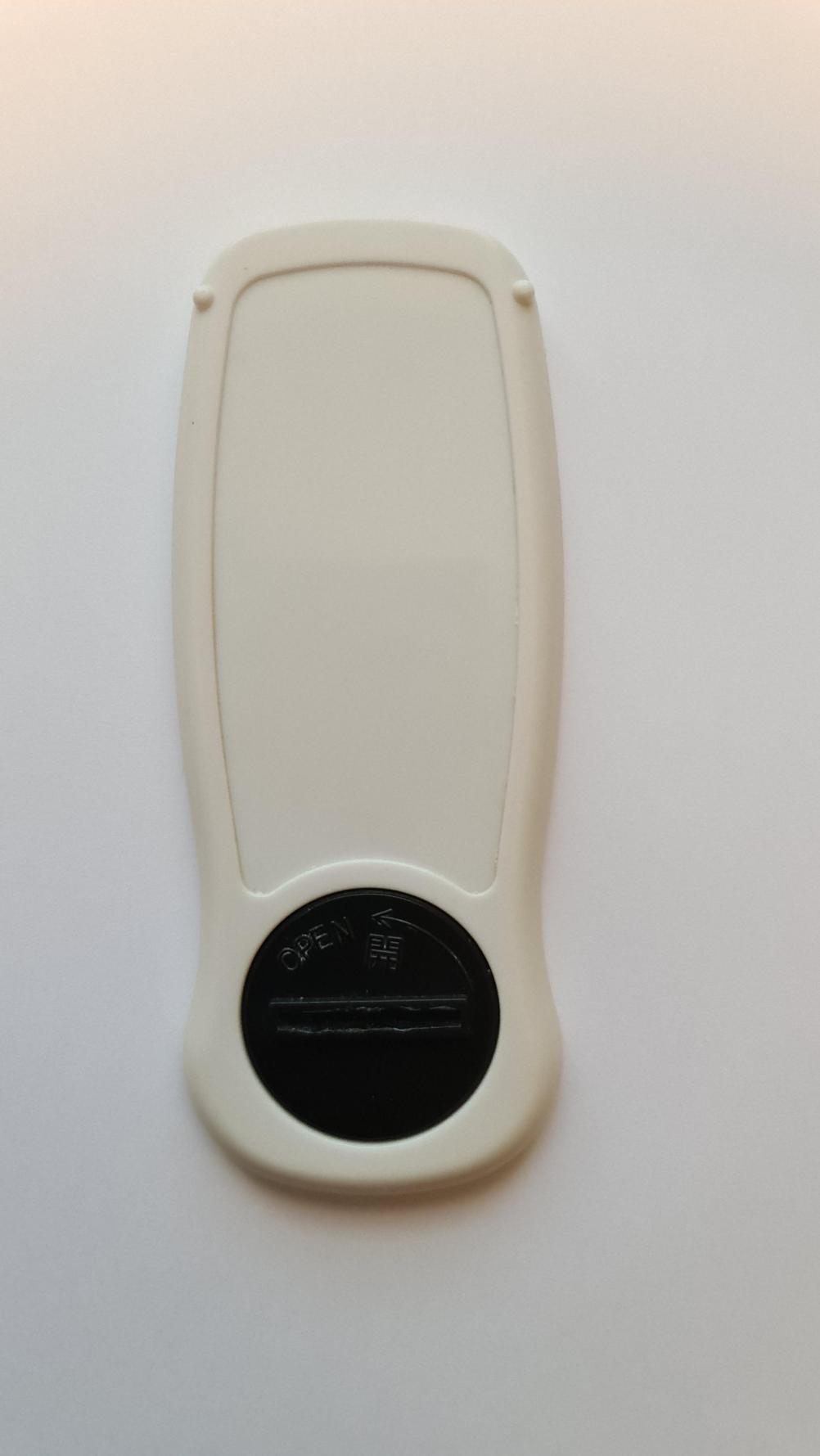 Airobe  ceiling body dryer  Remote Control - Back Image