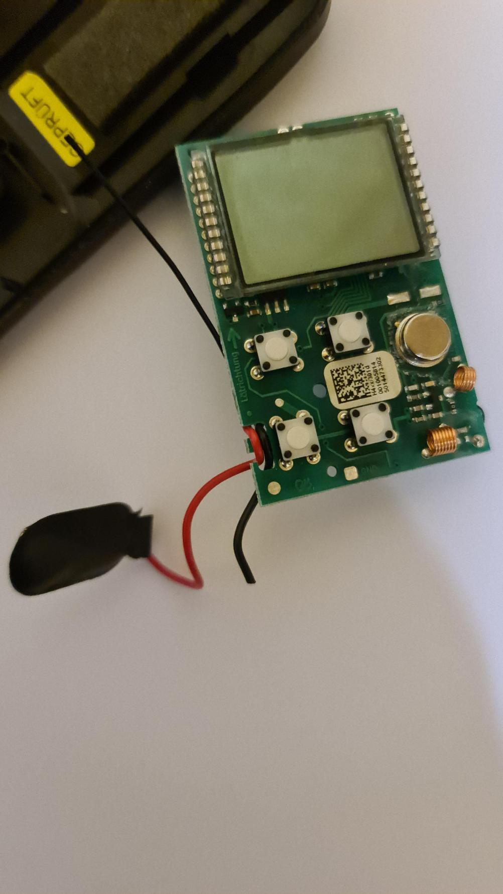 Gazcon mertik maxitrol Remote Control - Inside Image