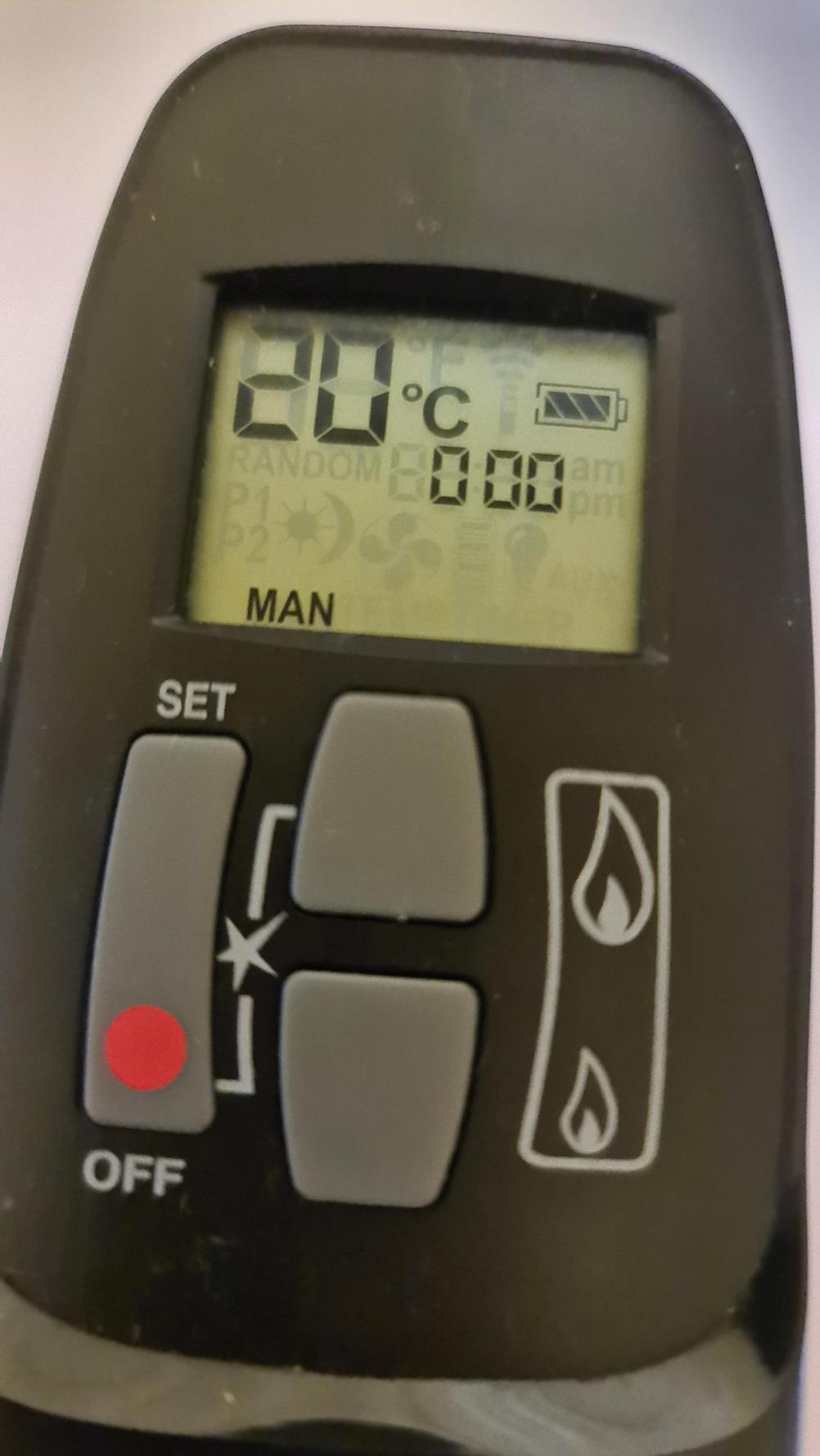 Gazcon mertik maxitrol Remote Control - Second Inside Image
