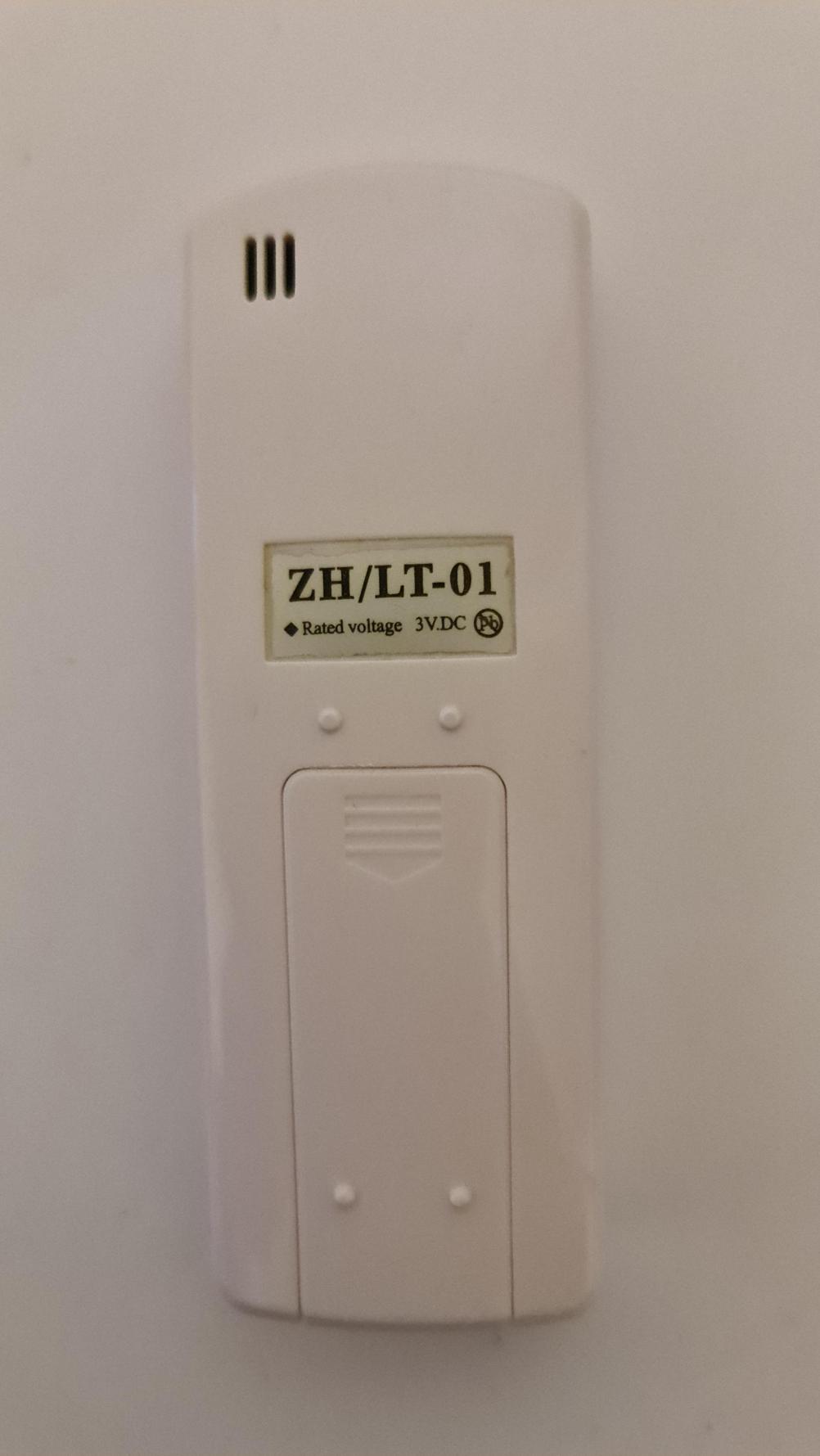 Sanunier Duval  Remote Control - Back Image
