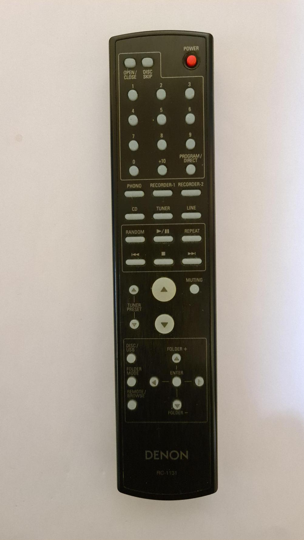 Denon  RC-1131 Remote Control - Front Image