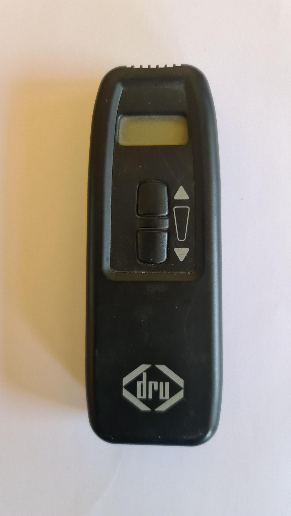 Dru gas fire  Remote Control - Front Image