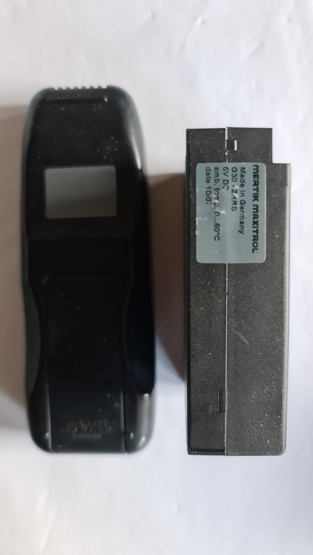 Maxitrol  Remote Control - Back Image