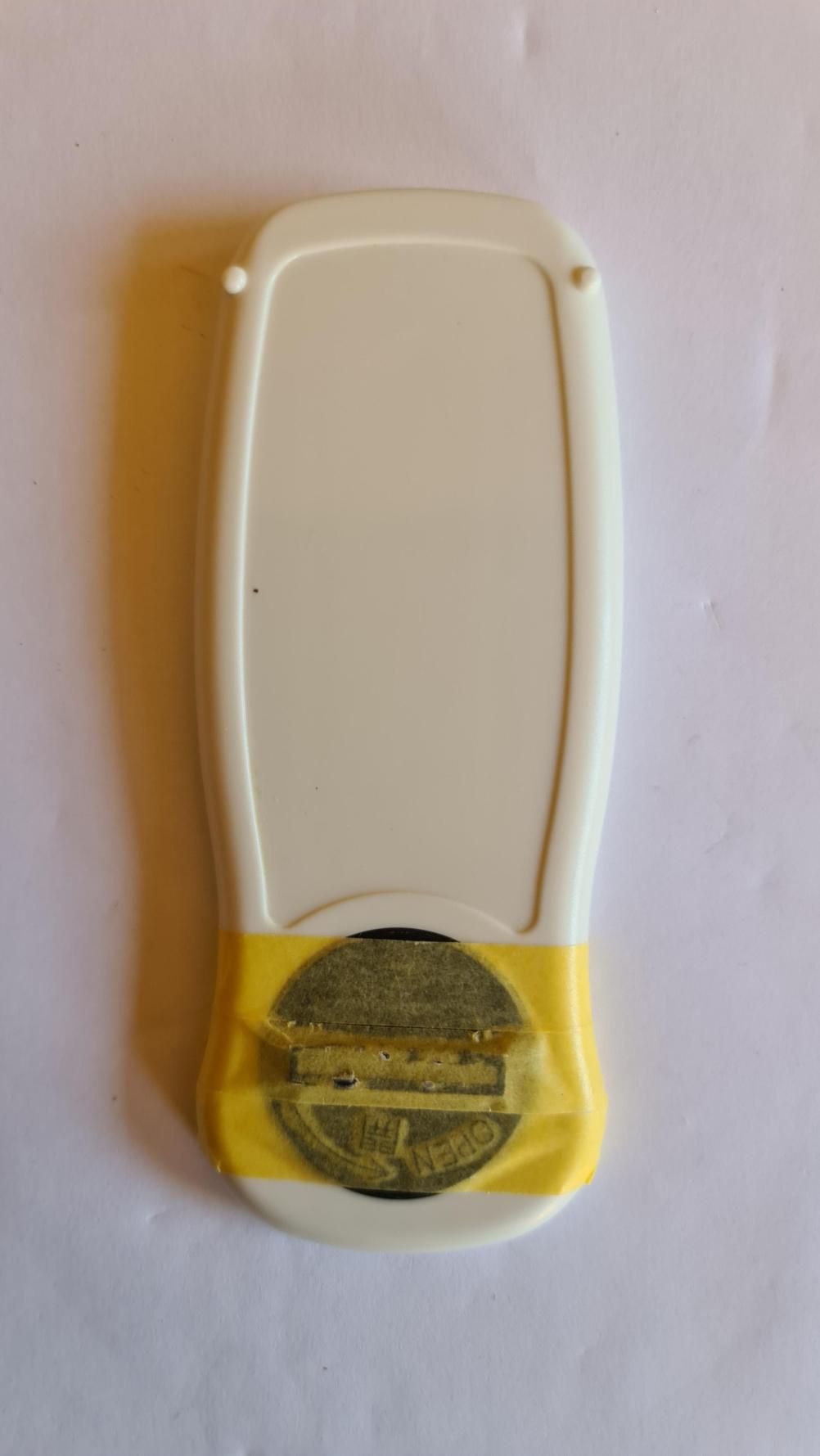 Triton  Remote Control - Back Image