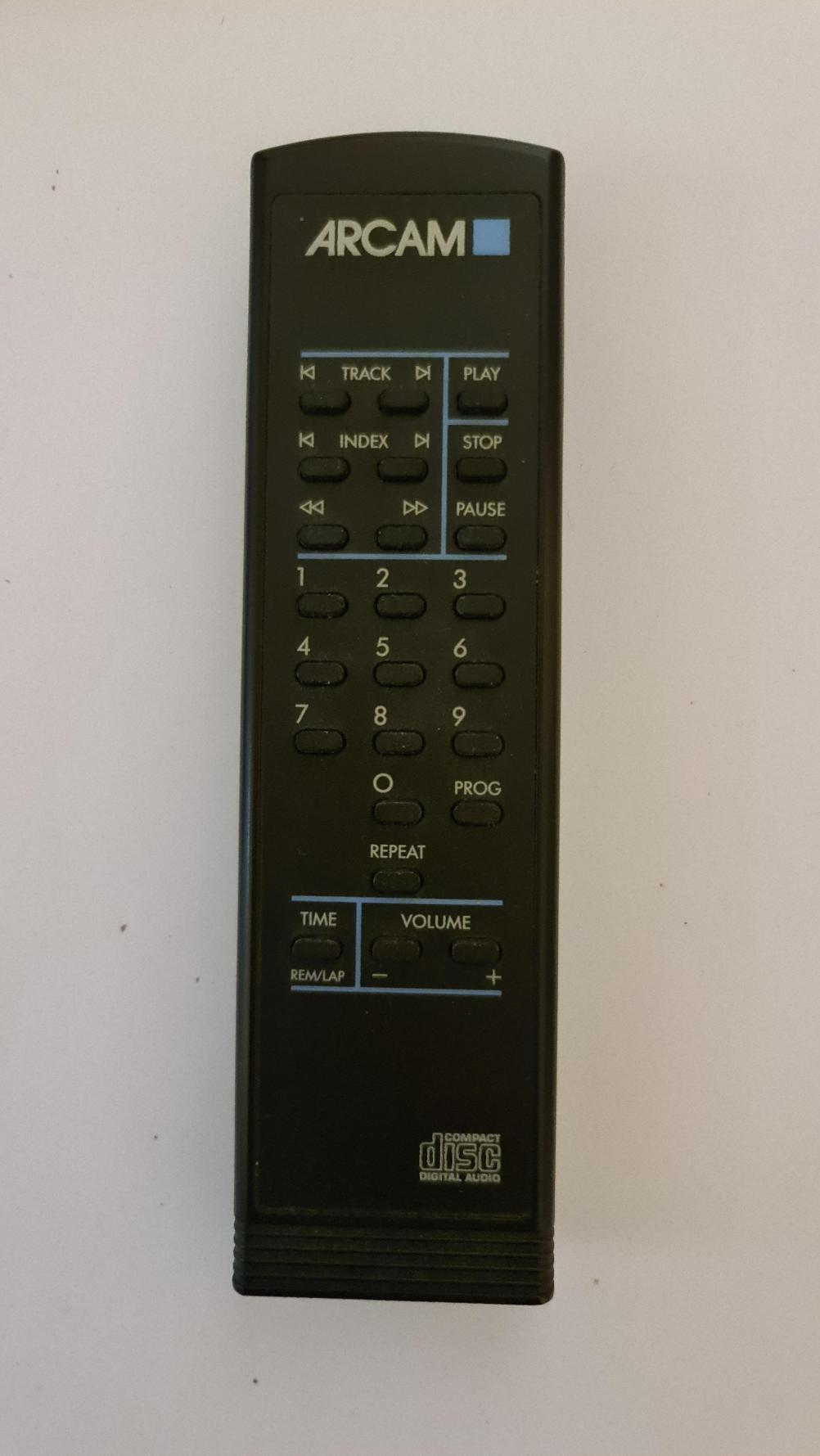 Arcam  Delta 170 Remote Control - Front Image