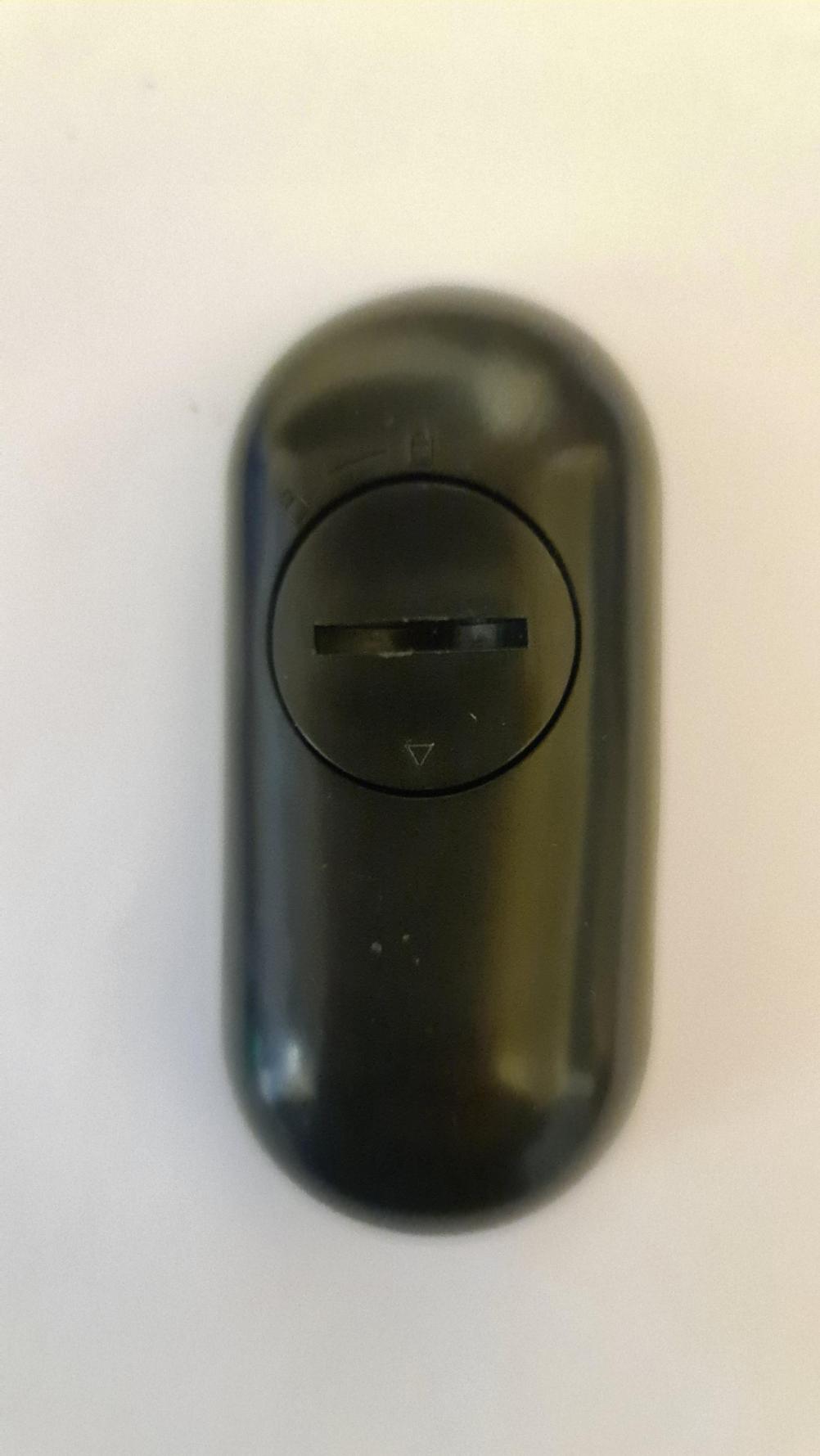 Homcom treadmill   Remote Control - Back Image