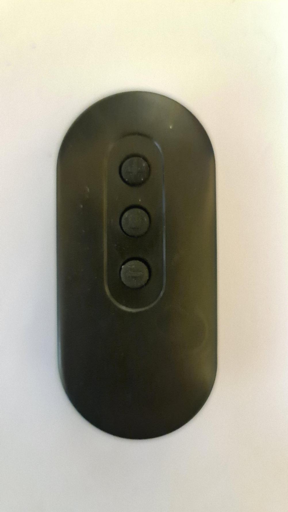 Homcom treadmill   Remote Control - Front Image