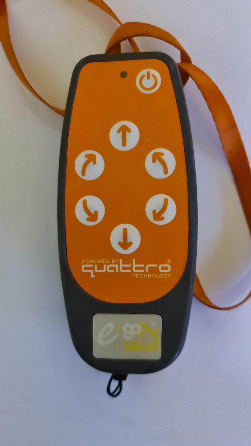 Ego  Quattro (orange) Remote Control - Front Image