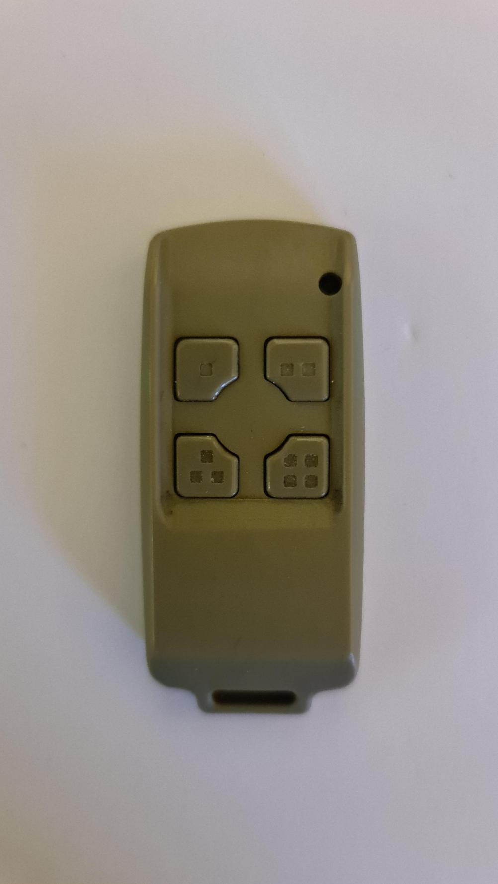 ZAP KEY MPT 1340 Remote Control - Front Image
