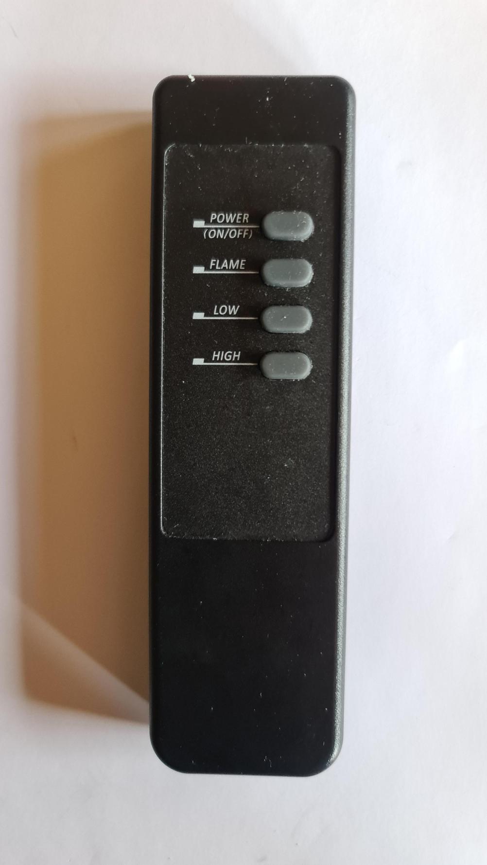 Detroit Picture Frame Fire Remote Control - Front Image