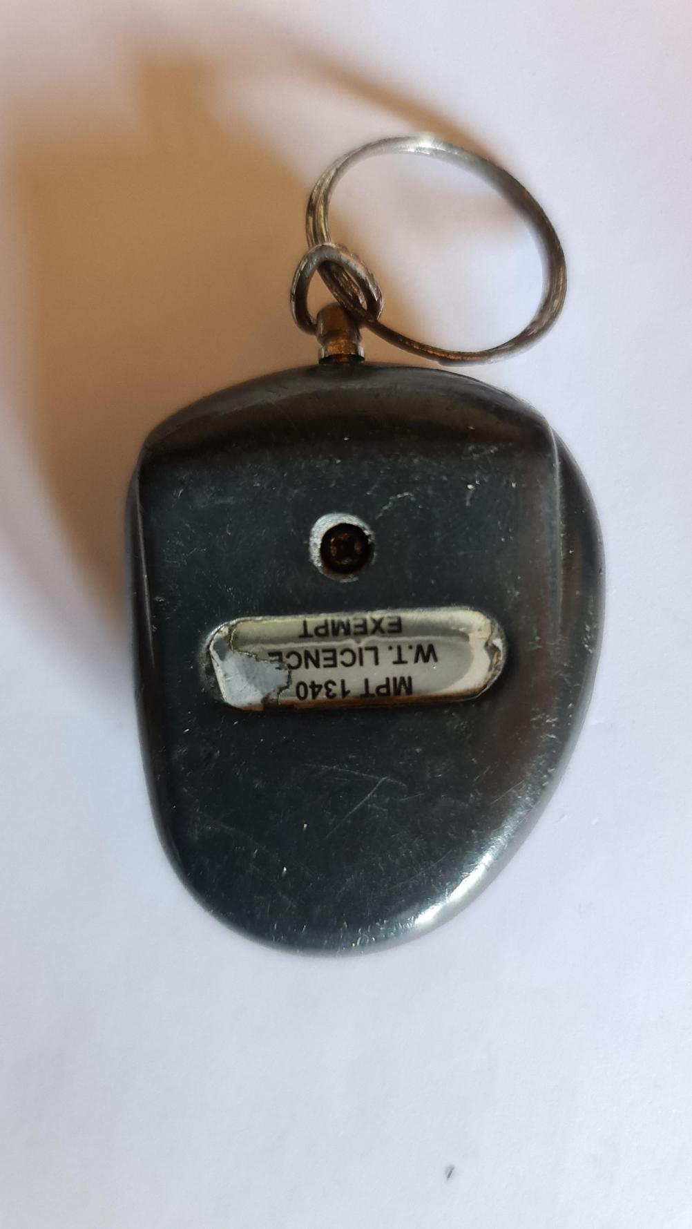 Cardale Remote Control - Back Image