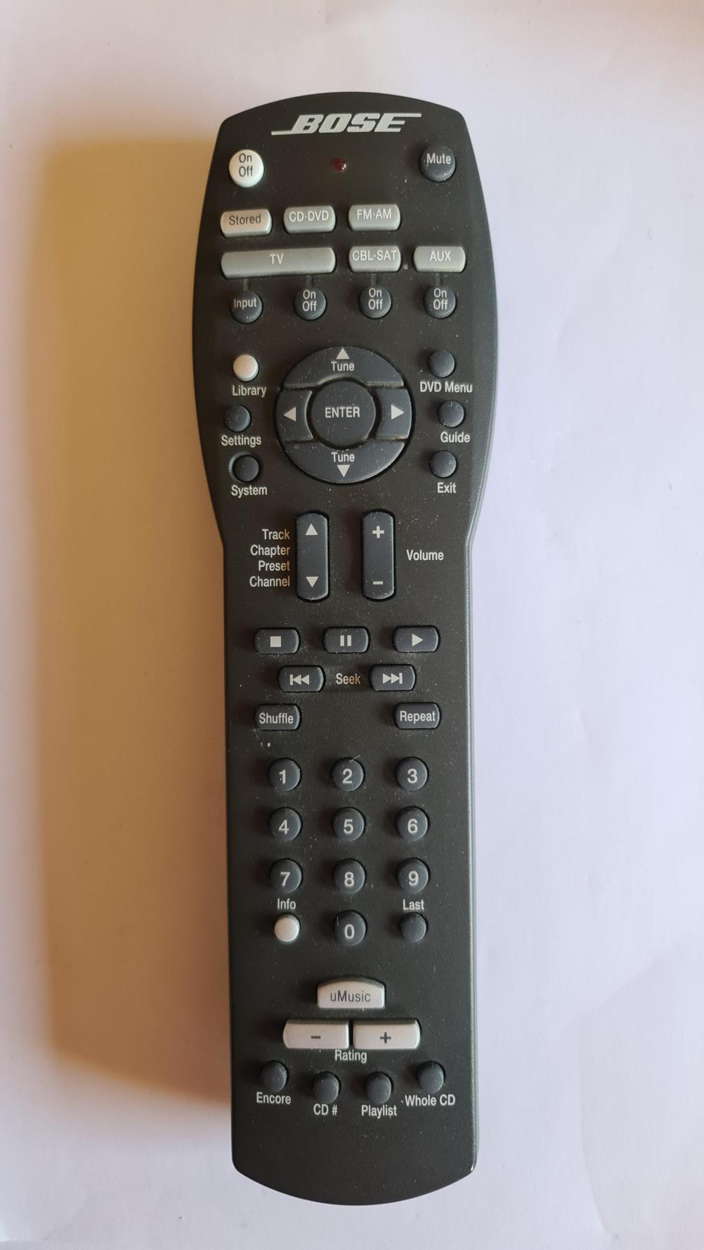 Bose   Remote Control - Front Image