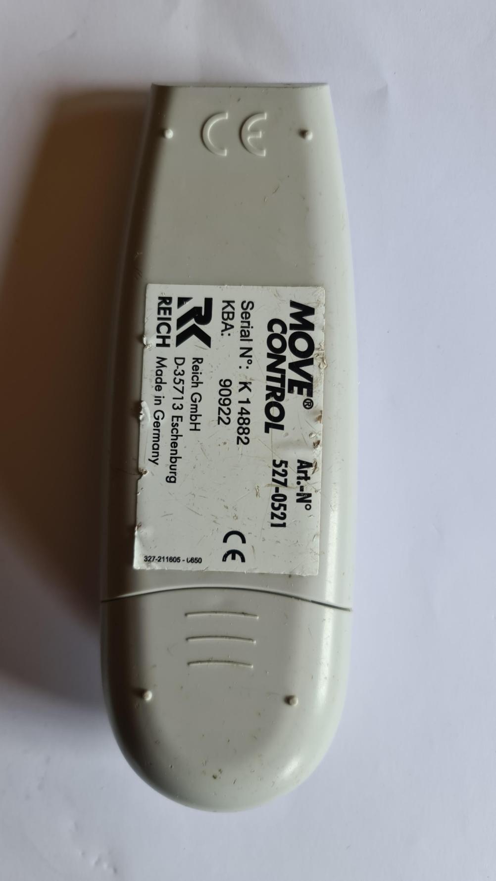 Reich Move Remote Control - Back Image