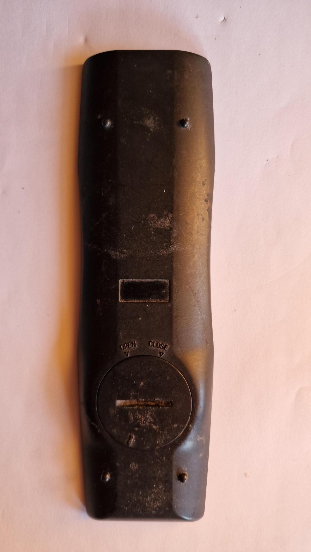 Bathroom TV  Remote Control - Back Image