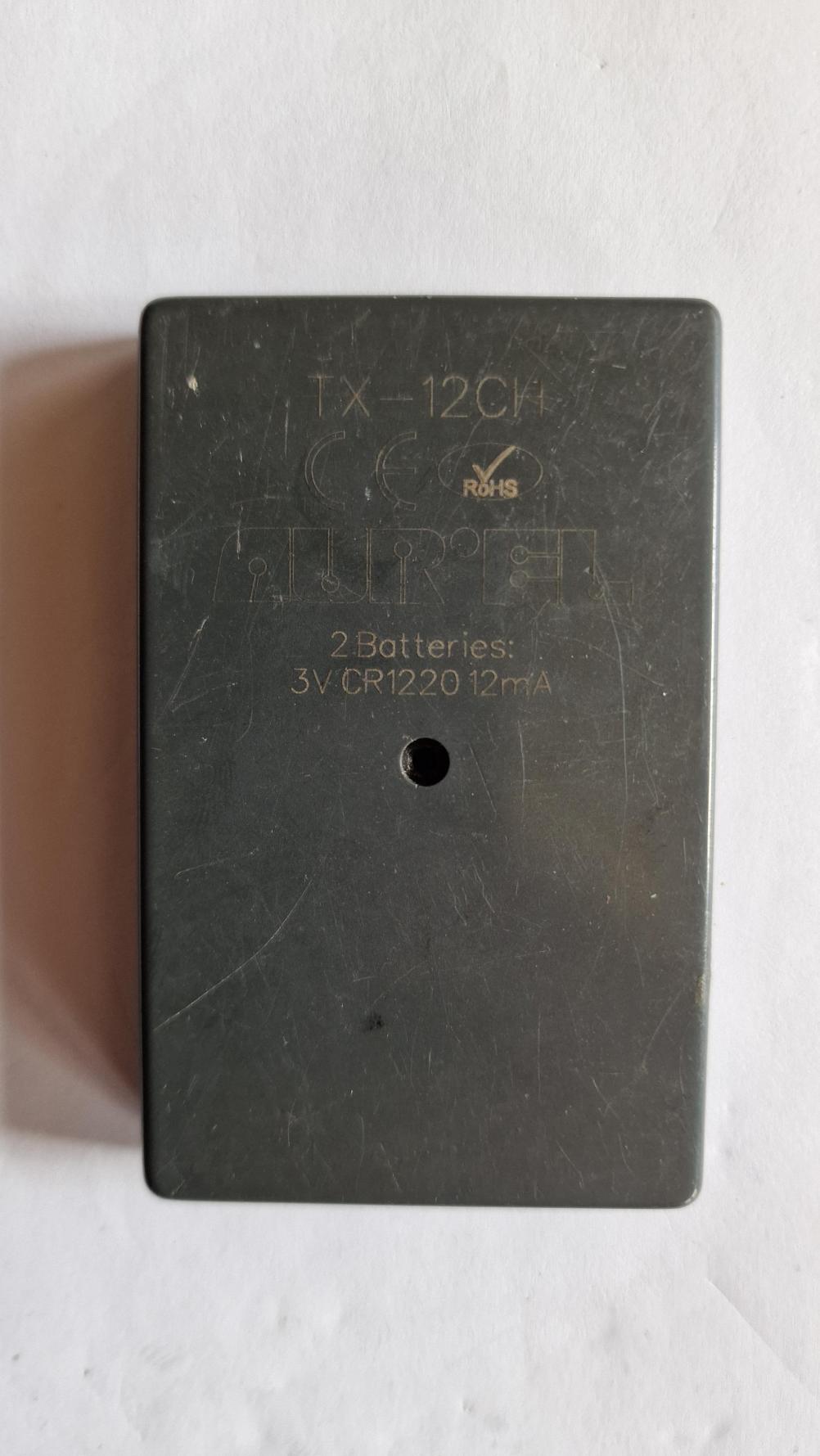 Opacmare  Remote Control - Back Image