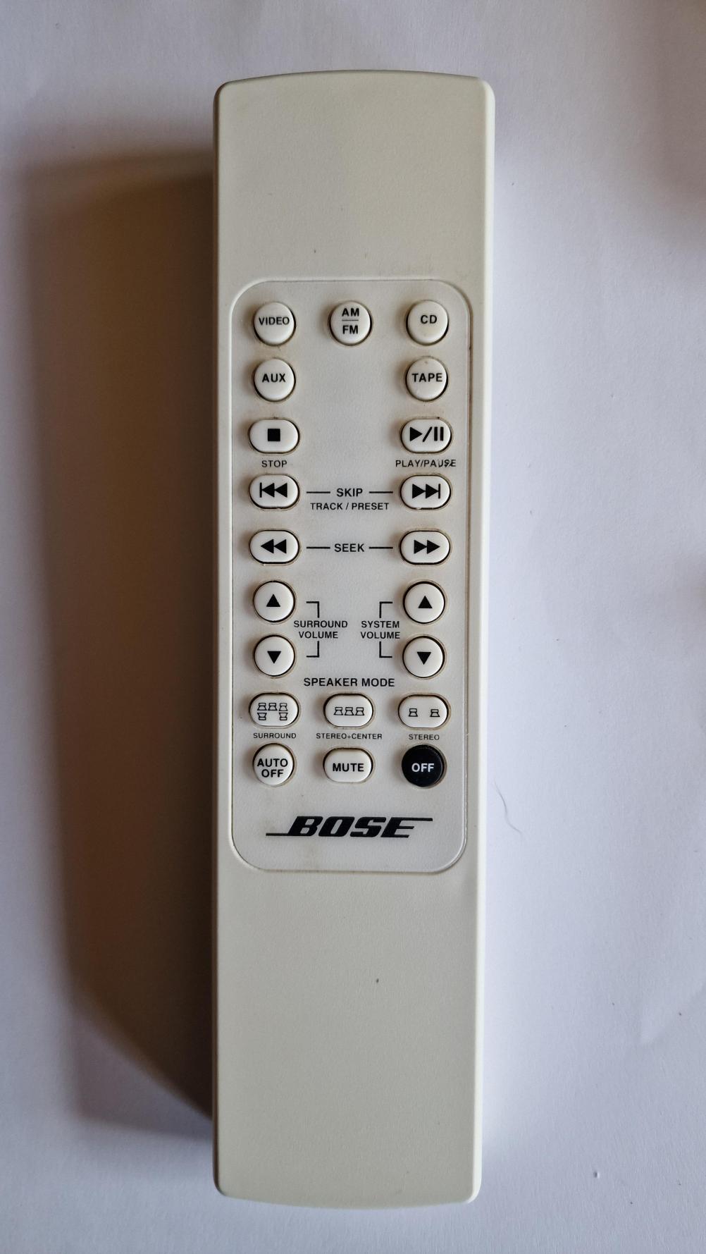 Bose RC9 Remote Control - Front Image