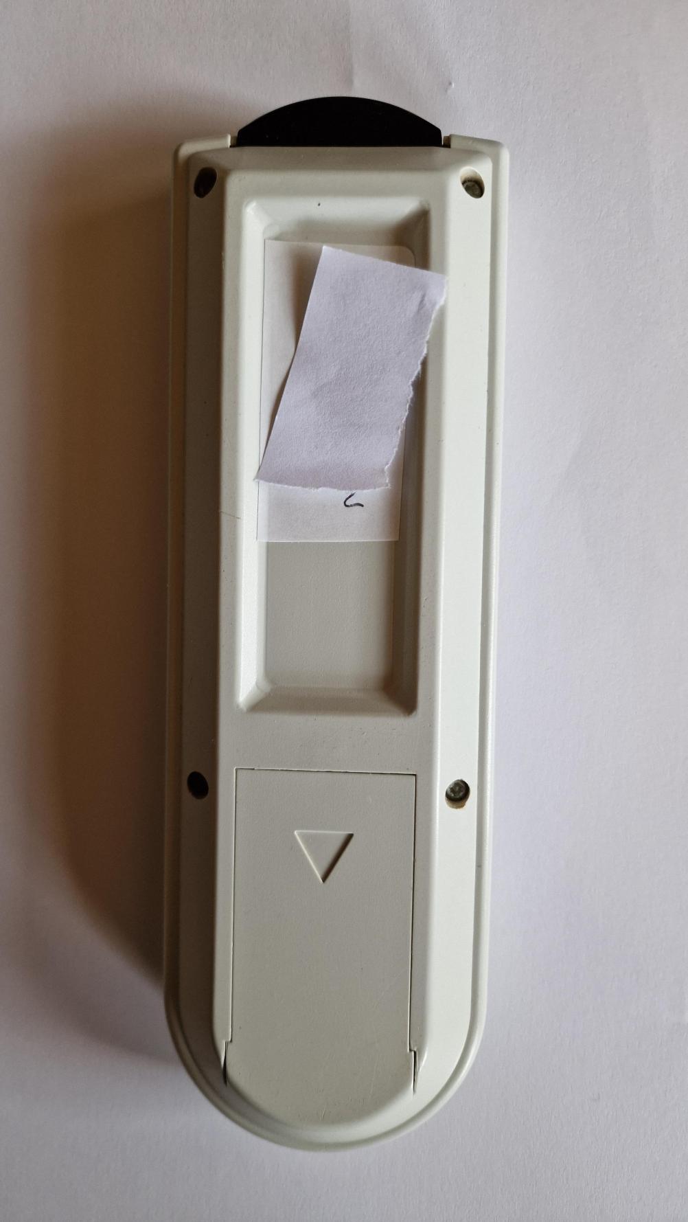 Vibradom   Remote Control - Back Image