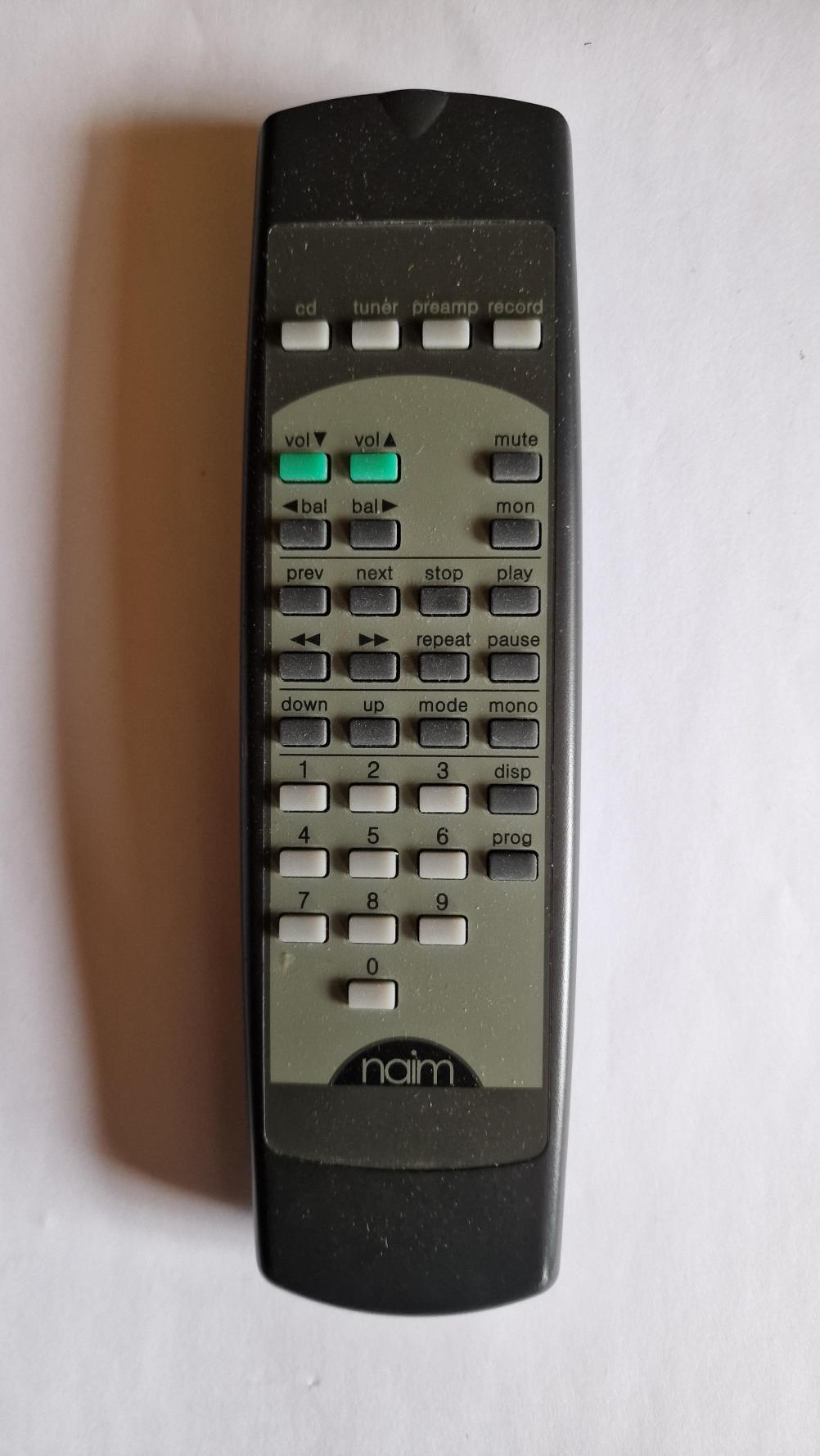 Naim Audio  Remote Control - Front Image