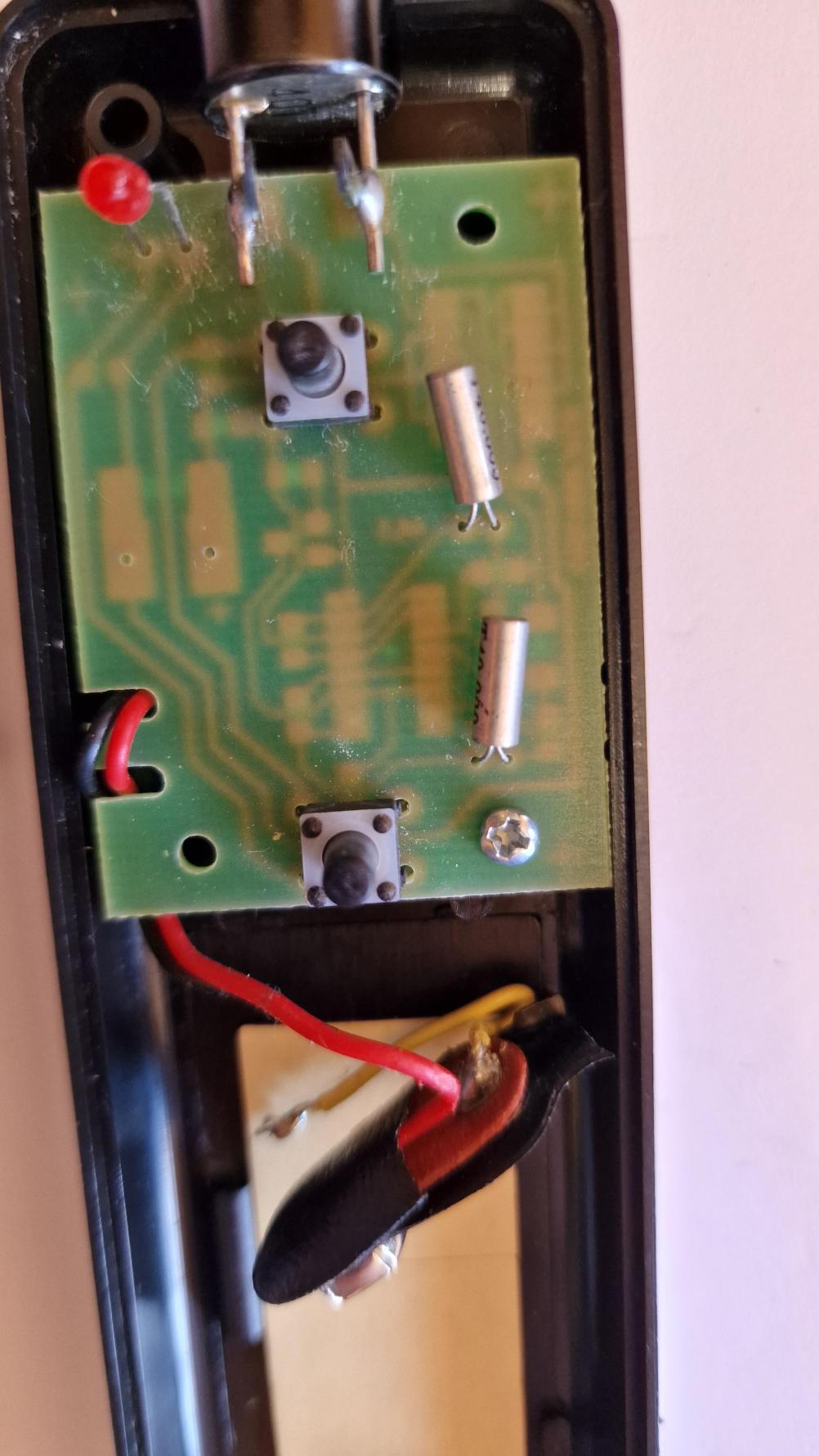 YEOMAN GAS FIRE  MERTIK MAXITROL Remote Control - Inside Image