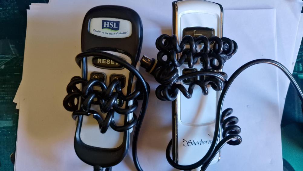 HSL & Sherborne Remote Control - Back Image