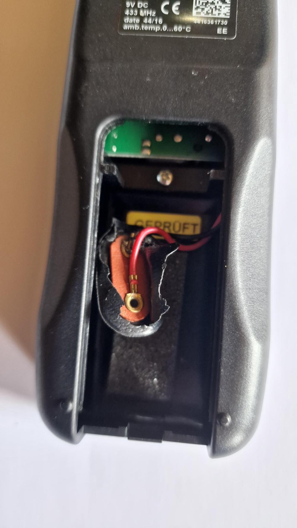 MERTIK MAXITROL  Remote Control - Inside Image