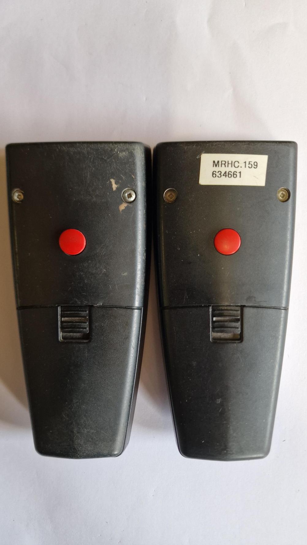 McHale RF433mhz Remote Control - Back Image