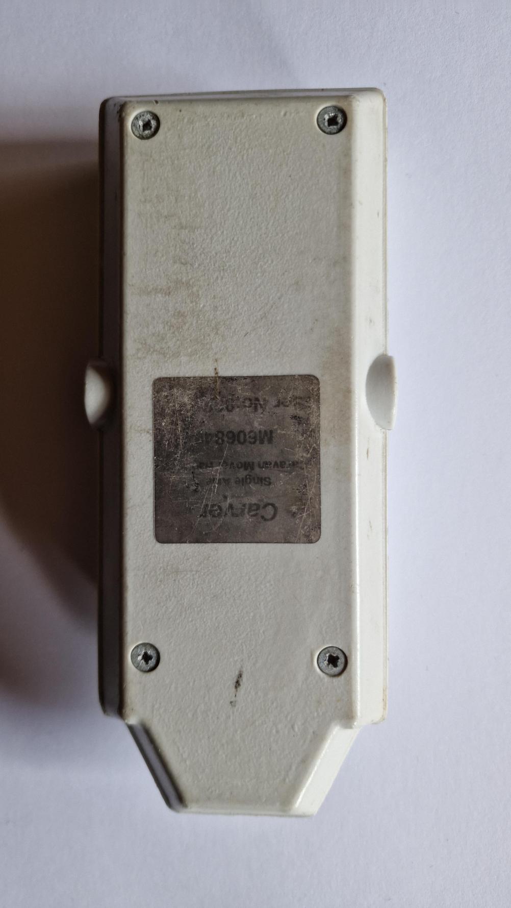 Carver  Remote Control - Back Image